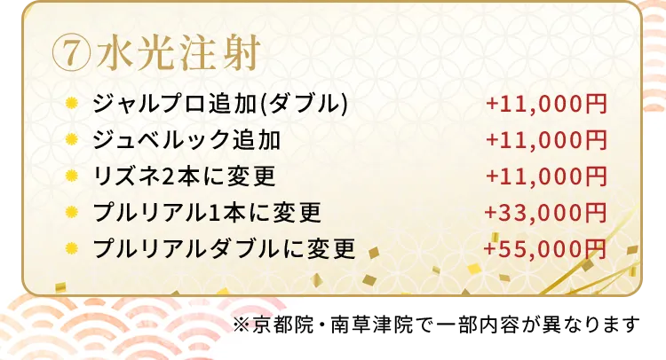 カスタマイズ福袋‐水光注射