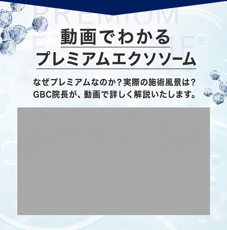 動画でわかるプレミアムエクソソーム