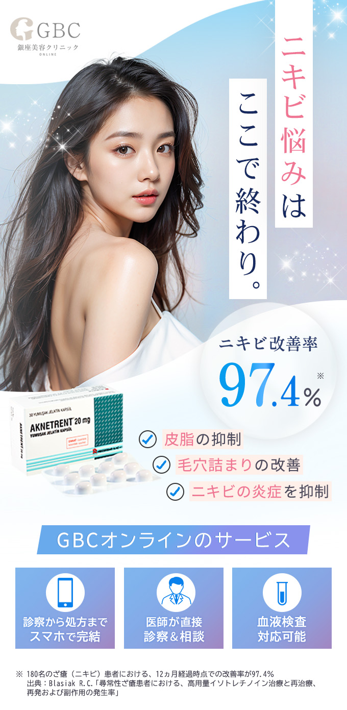 信頼できるオンラインニキビ治療